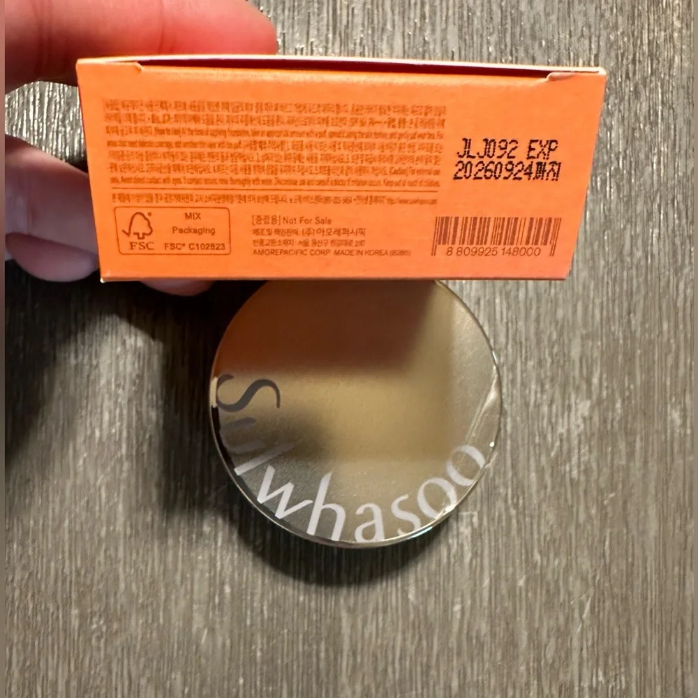 Sulwhasoo New Perfecting MINI Cushion 5g Matte&Natural, Shade 21N1
